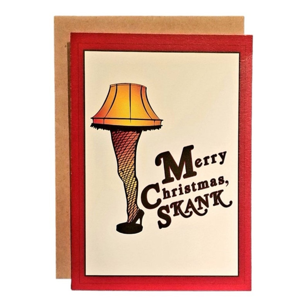 CARD: Merry Christmas, Skank